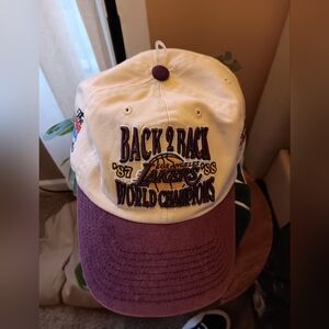 Los Angeles Lakers Back to Back Champions Cap